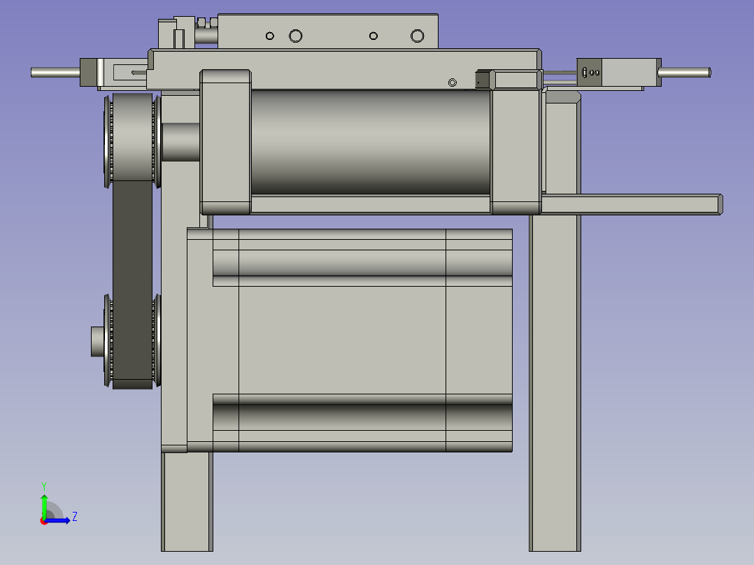 QQ-M03901-03-入料皮带左视图