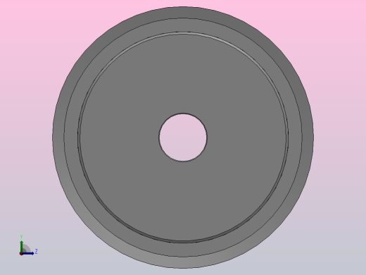 标准型半圆弧形齿同步带轮H8M型_SS8MHC-36-30-dc18-A左视缩略图