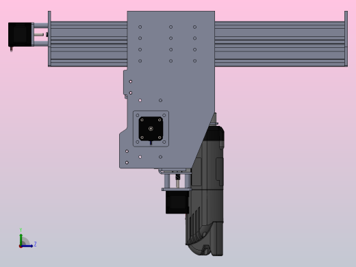 101-cnc-40x50cm雕刻机左视缩略图