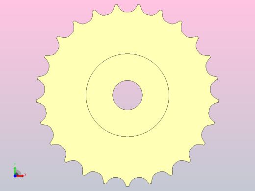 JI 812-25T-R25-C1 SS812系列机加工被动轮前视缩略图