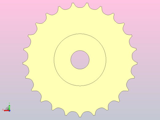 JI 812-25T-R25-C1 SS812系列机加工被动轮后视缩略图