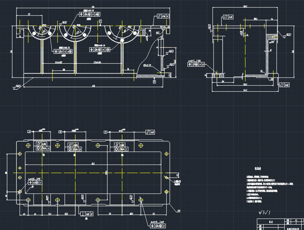 二级减速器CAD