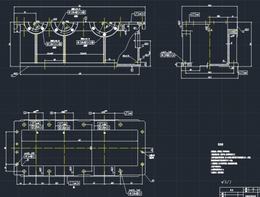 二级减速器CAD缩略图