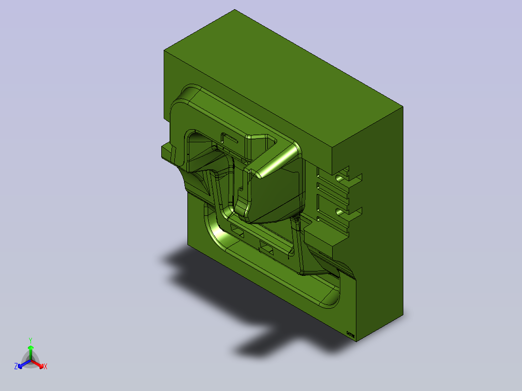 练习模具88正等轴测图