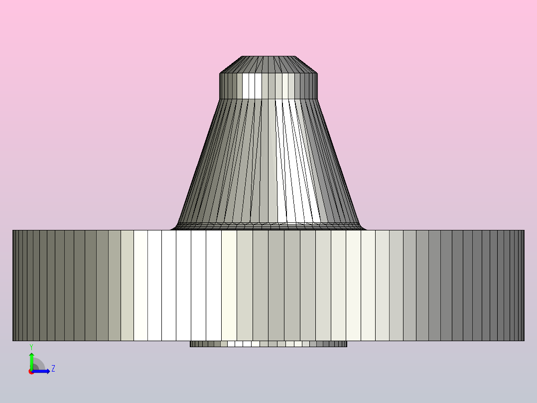 ASME B 16.5 RFWN法兰# 2500 NPS 15至NPS 600左视图