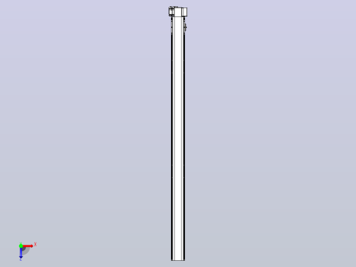 皮带直线轴半封闭可选导轨TPA-HNB-105D-90-L1650-LP-C-P20-N3俯视缩略图