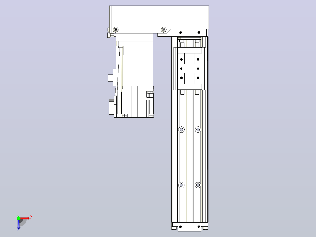 钢基模组TPA-KSR-4002C-200A1-ML-H1俯视图