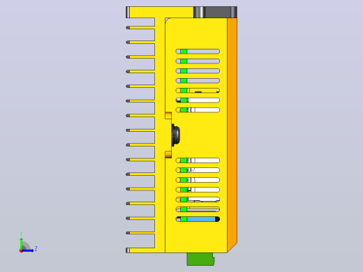 数字步进电机与驱动器DM556-CAN_3D图左视缩略图