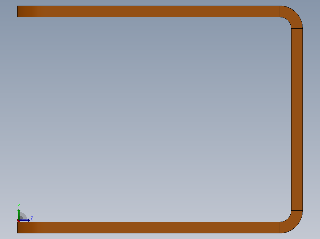 储存模具及折弯工具柜左视图