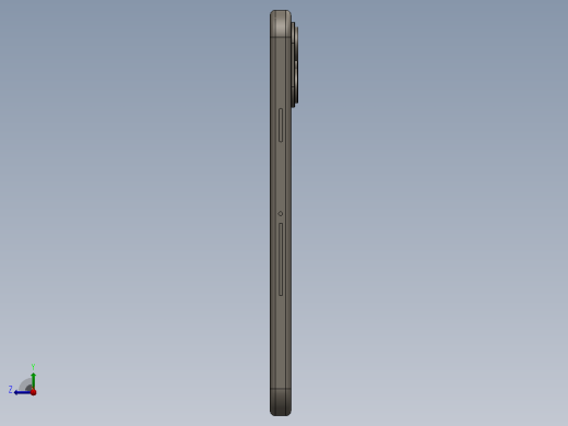 Phone 11 Pro Max 3D模型右视缩略图