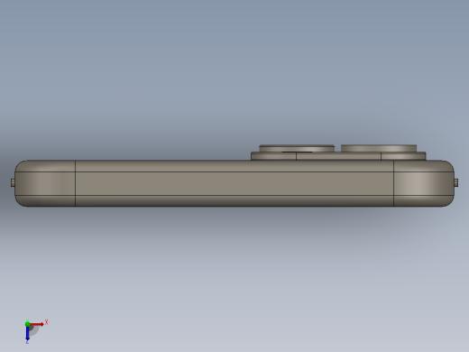Phone 11 Pro Max 3D模型俯视缩略图