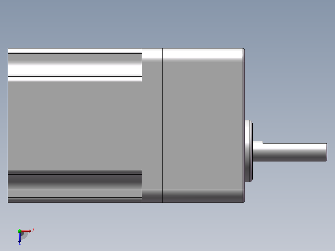 东洋电机10W-2GN(3-18K)俯视图