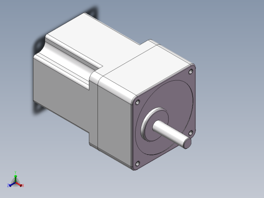 东洋电机10W-2GN(3-18K)正等轴测缩略图