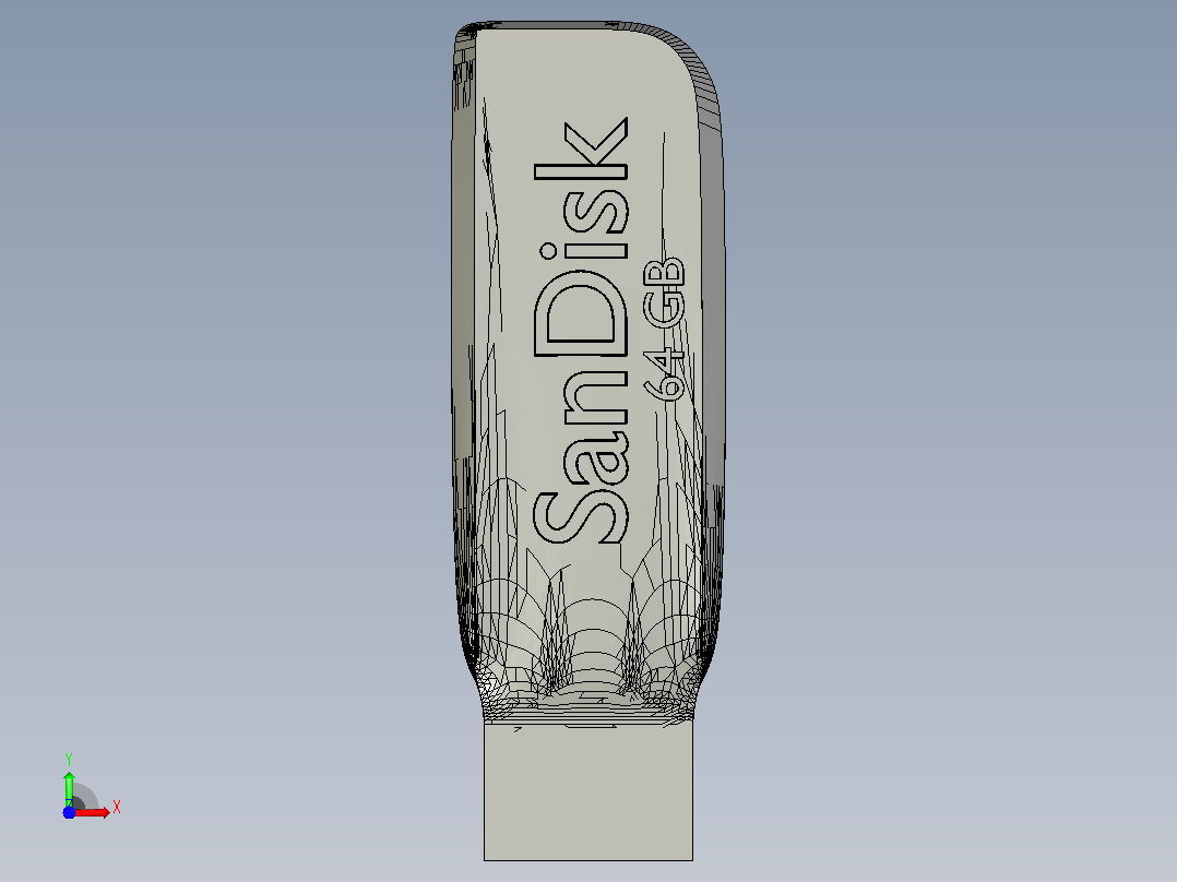 sanddisk usb 11前视图