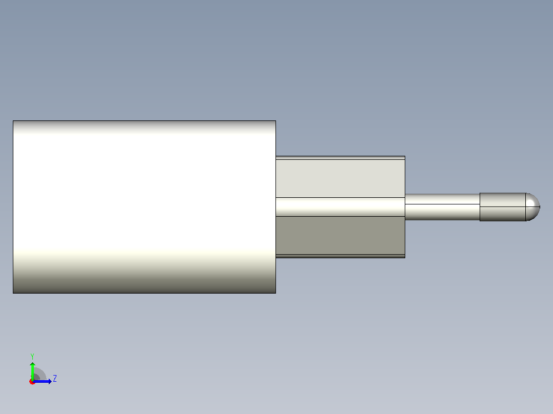 Apple 20W USB-C 电源适配器左视图