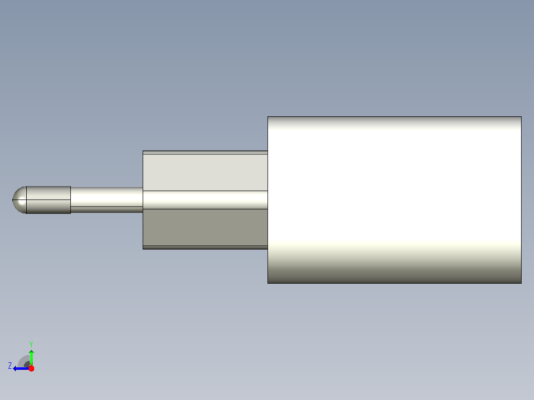 Apple 20W USB-C 电源适配器右视图