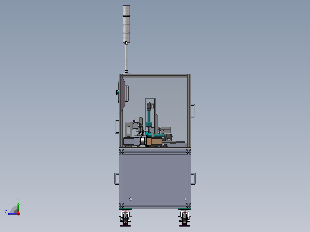 四合一测试设备（含bom）sw17可编辑右视图