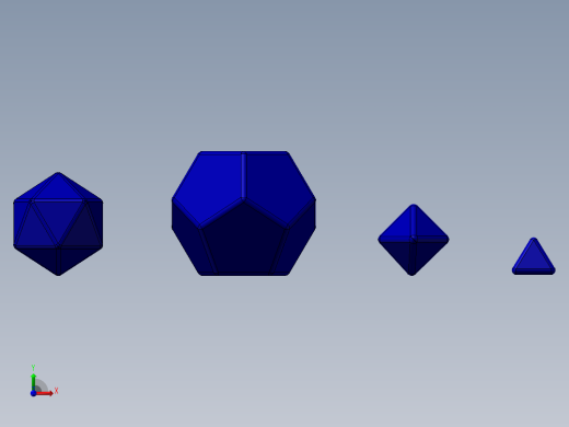 正多面体前视缩略图