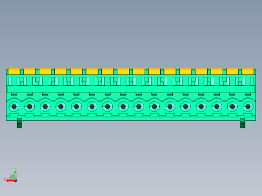 DEGSON 2EDG 系列 5.0mm 可插拔接线端子组-2EDGKDB-5.0-16P-14-00AH后视缩略图