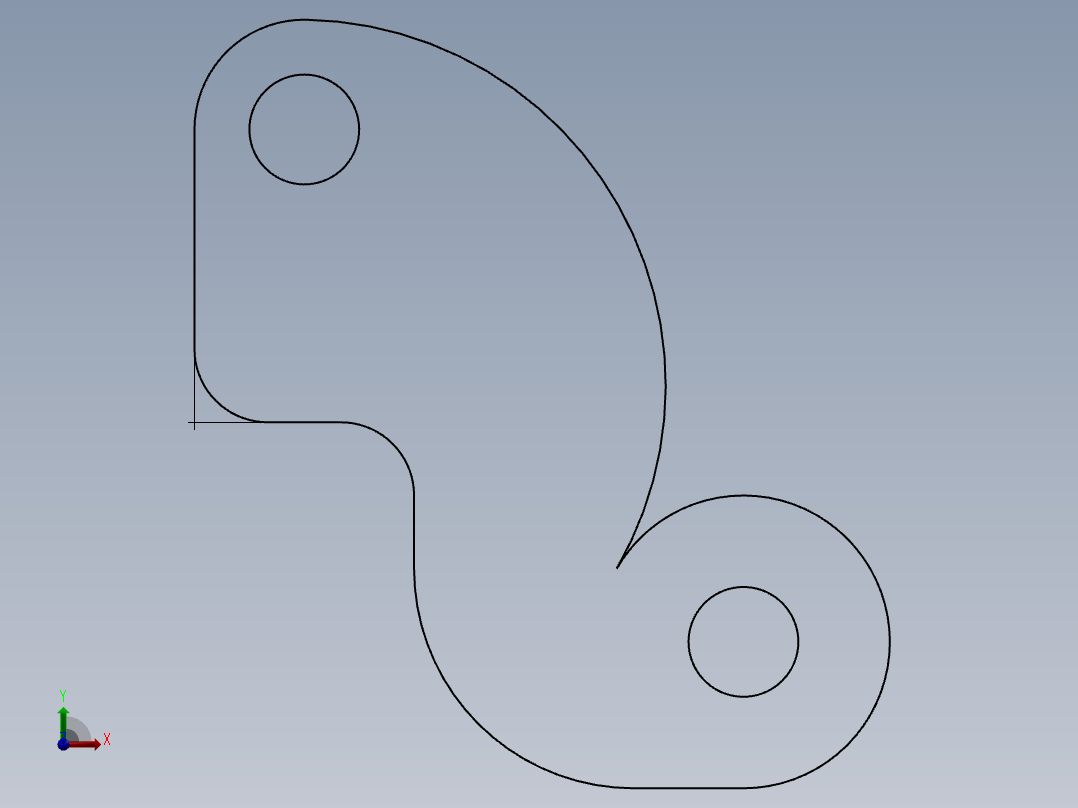 SW建模练习题-exercise 8前视图