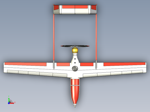 双杆配置无人机微型和中型设计,最大有效载荷能力800-1000克前视缩略图