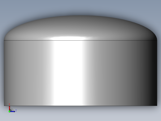 PVC管件-4in End cap俯视缩略图