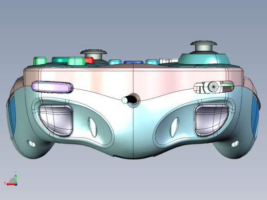 游戏机手柄后视缩略图