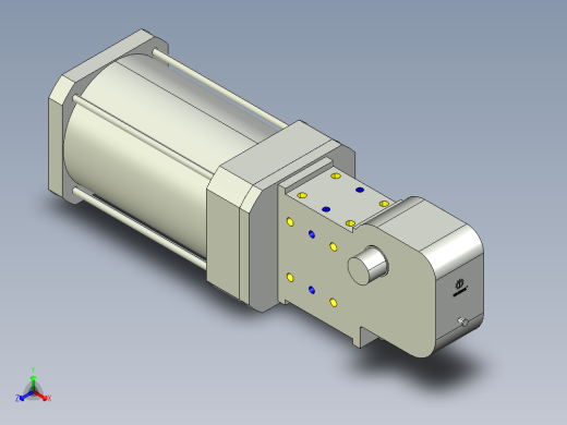 德克斯TUNKERS气缸数模KS_200_2_A00_T12_135GRAD正等轴测缩略图