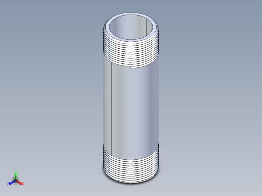 聚氯乙烯配件33-Sch80_Nipple_MPTxMPT_861-218_1.5in x 6in