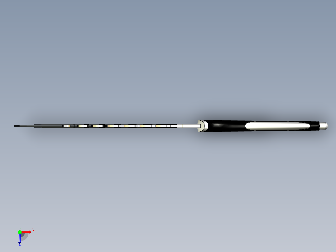 僵尸杀手刀俯视图