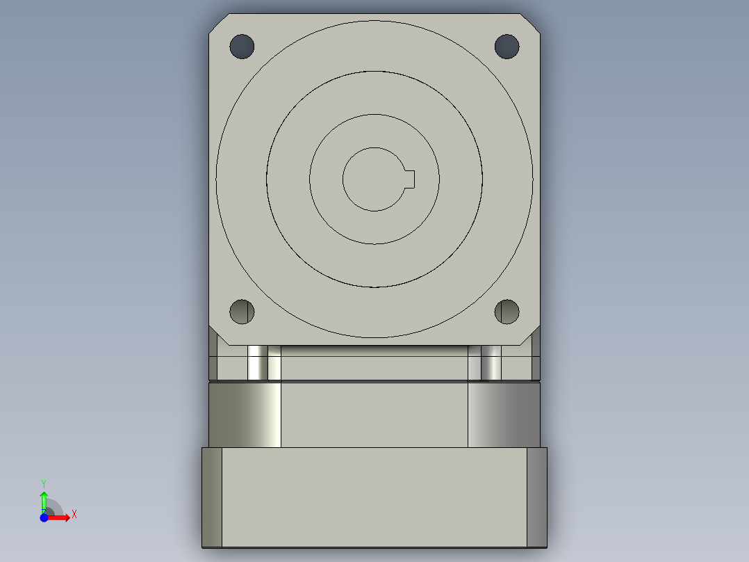 斜齿孔ZPGH115-L2 24-95-115-M6 LR65.STEP前视图