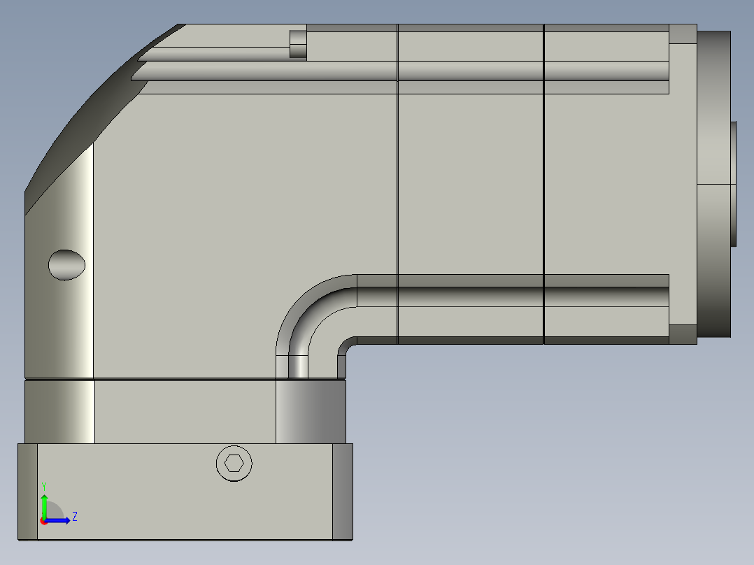 斜齿孔ZPGH115-L2 24-95-115-M6 LR65.STEP左视图