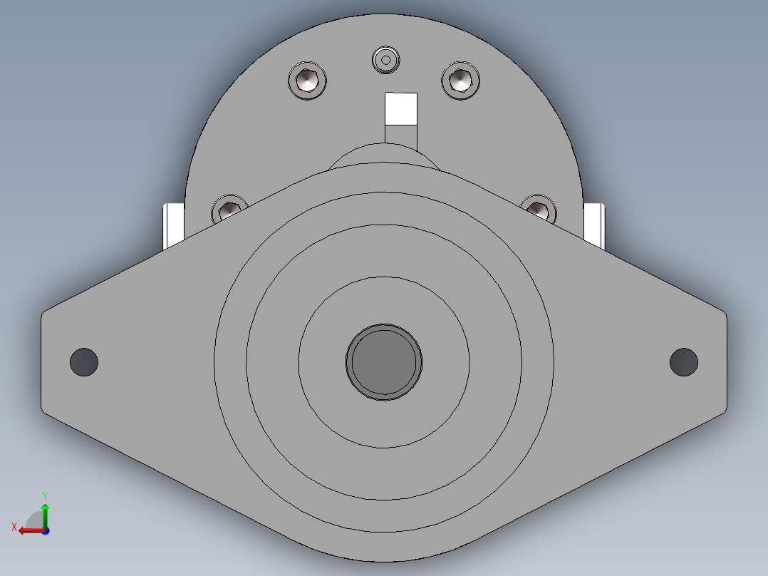 齿轮泵sw三维===1112399===200后视图