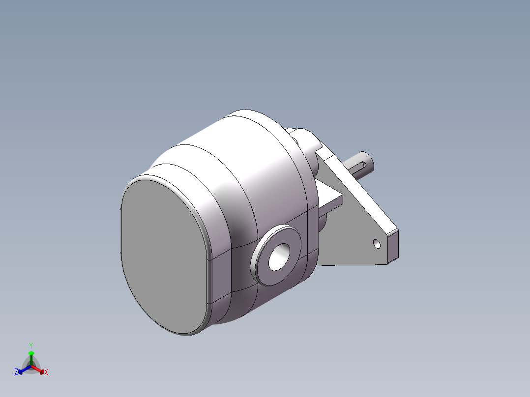 齿轮泵sw三维===1112399===200正等轴测图