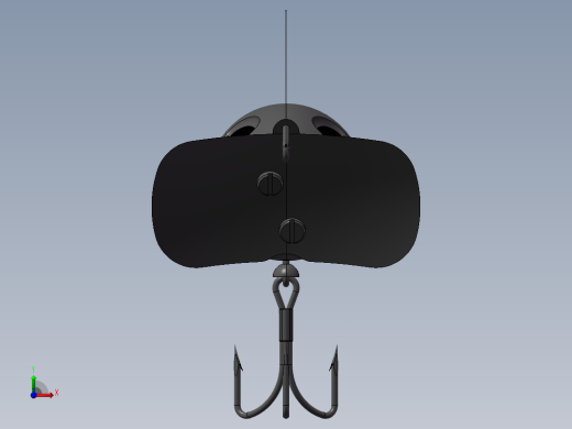 鱼钩前视缩略图