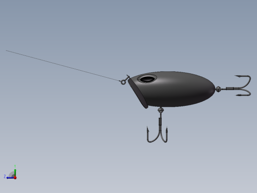 鱼钩右视缩略图