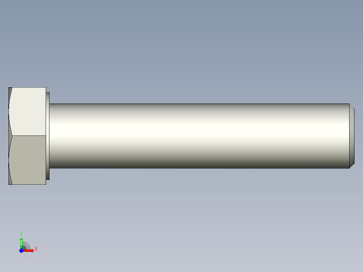 螺钉-DIN_931-M16x2x75_24.stp前视缩略图