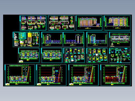 住宅平面施工图