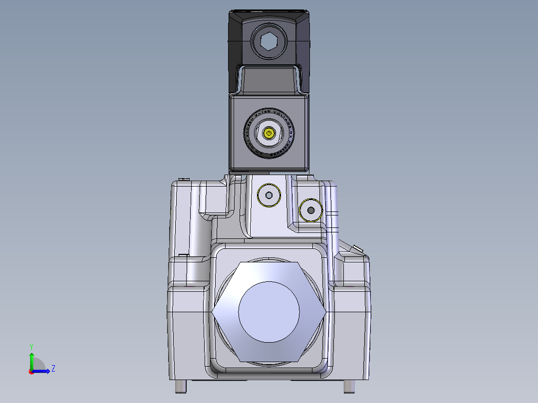 Continental Hydraulics-VSD08M_2_3液压元件左视图
