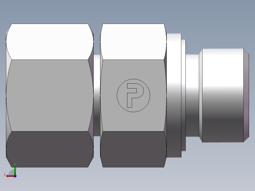 直通管螺纹组合接头、2DC-06-18WD后视缩略图