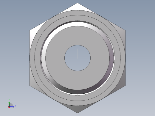 直通管螺纹组合接头、2DC-06-18WD左视缩略图