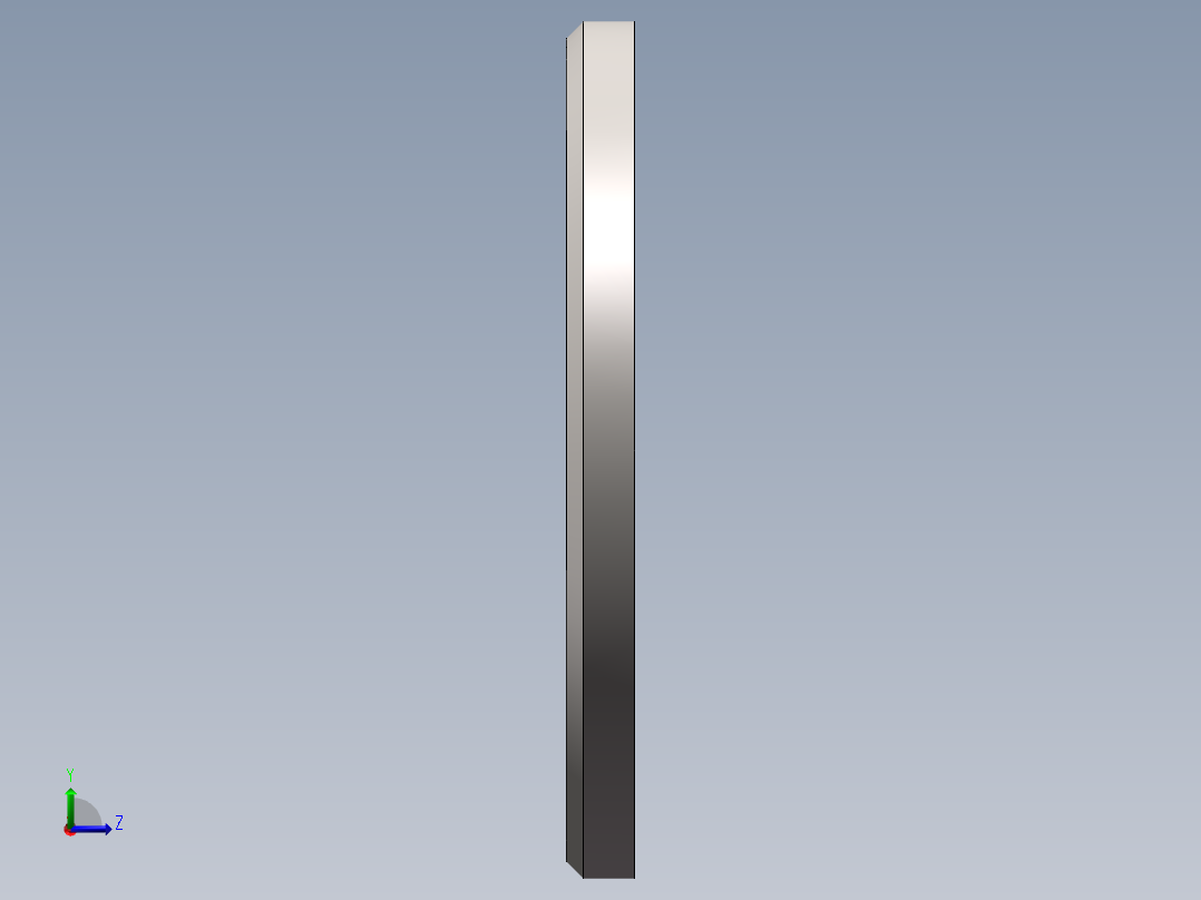 GB╱T 892-1986[螺栓紧固轴端挡圈A型A75]右视图