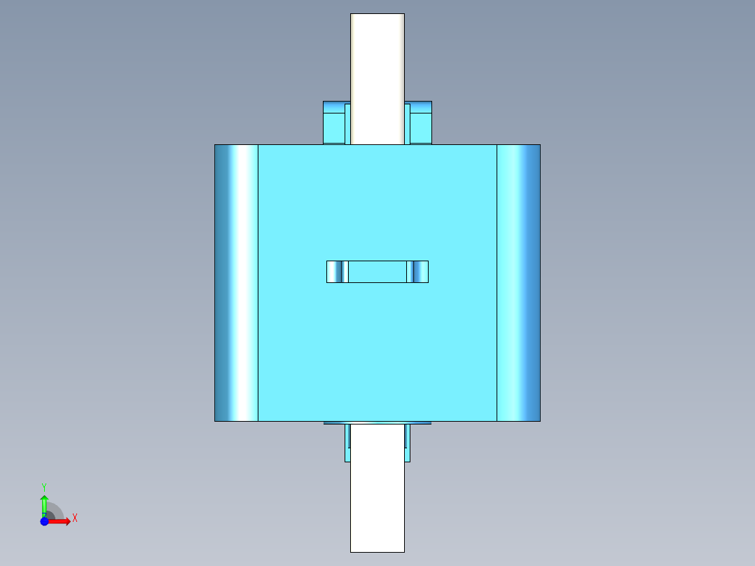 A0002878-电机双轴前视图