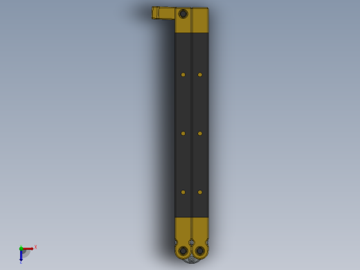 折叠刀、刀 (18)俯视缩略图