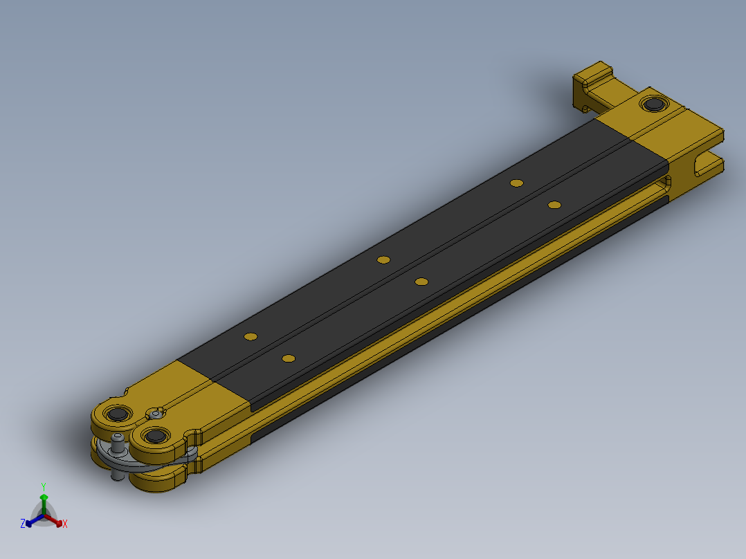 折叠刀、刀 (18)正等轴测图