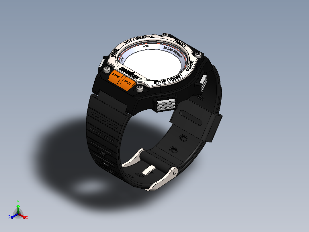 手表(56)正等轴测图