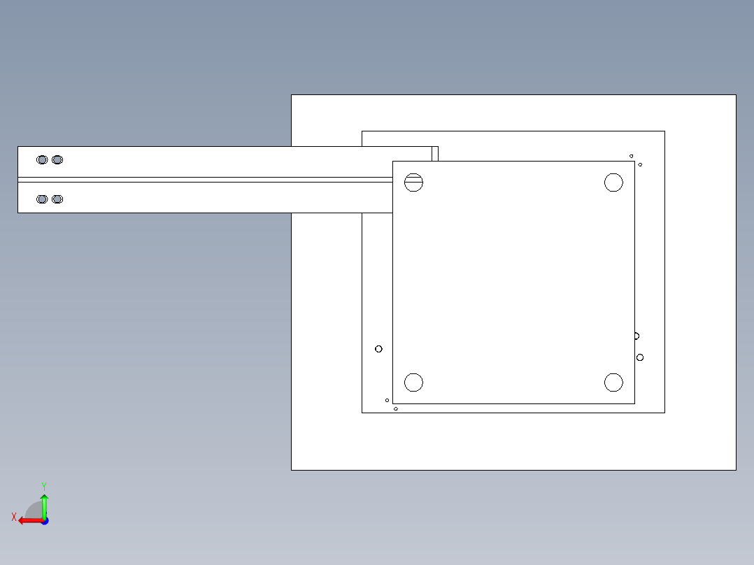 90度旋转工作台 1023973后视图