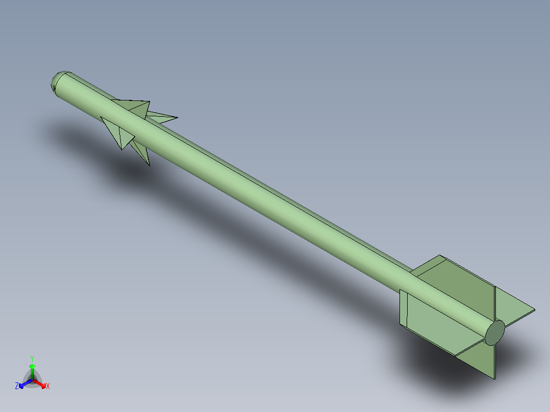 NASA TM X-3070 导弹