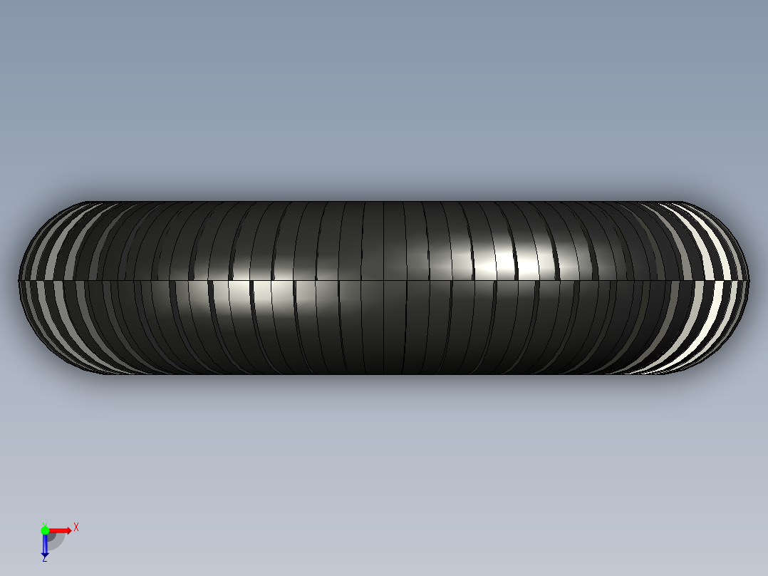 Engino 7 厘米车轮俯视图