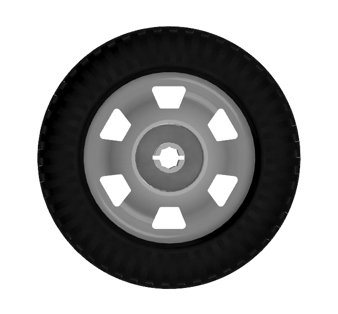 Engino 7 厘米车轮